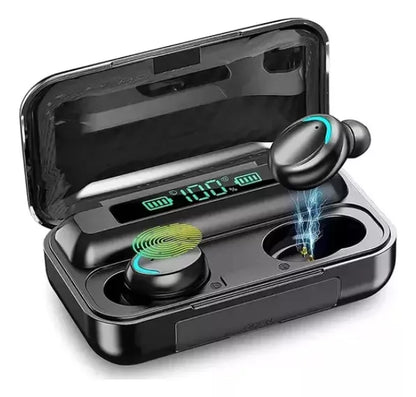 Audífonos in ear inalámbricos F9 negro